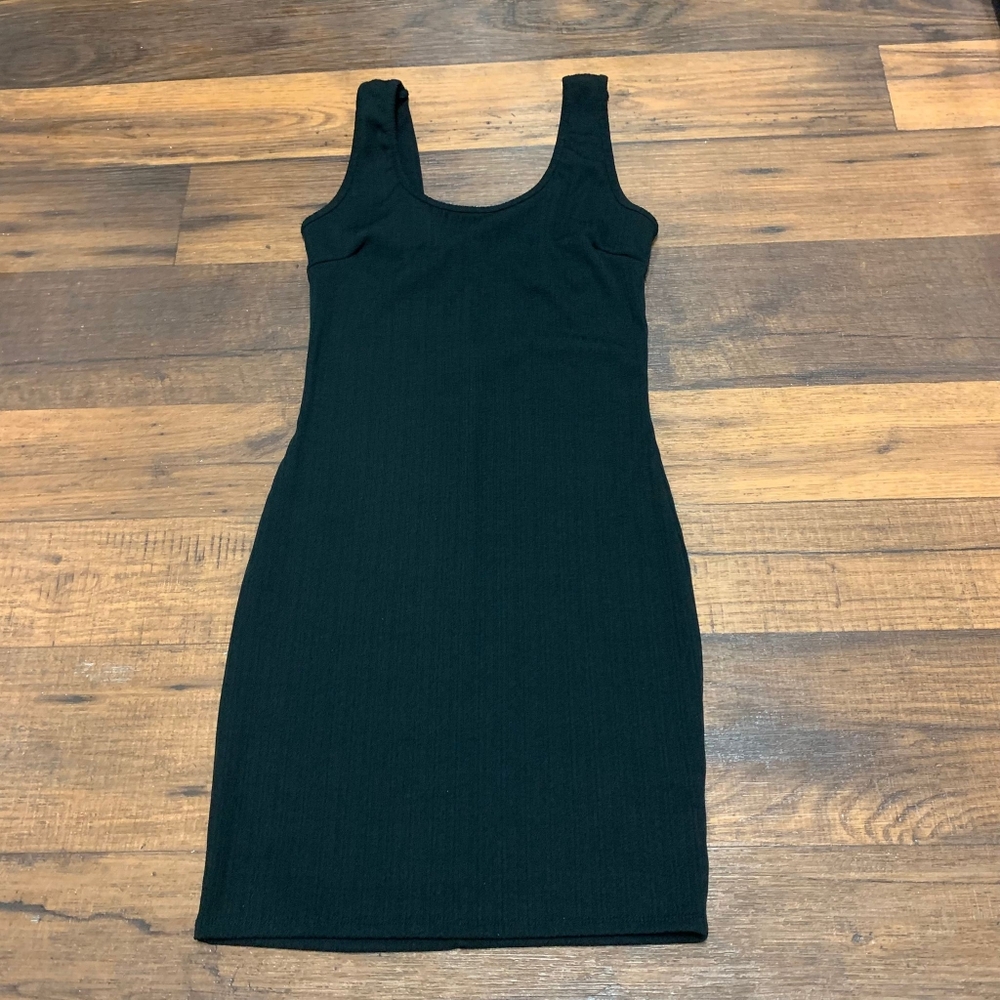 Haute Monde Black Dress Women’s Size S Sleeveless Bodycon Stretch